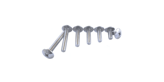 TOR. TAPA LATERAL CARENAJES UNIV. M6X25 CROM Paquete x 10