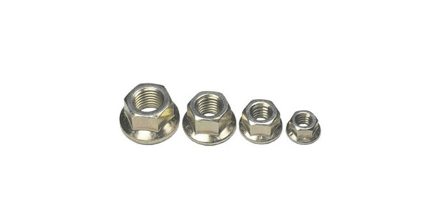 TUERCA ARANDELADA M. 6 X 1 Paquete x 20