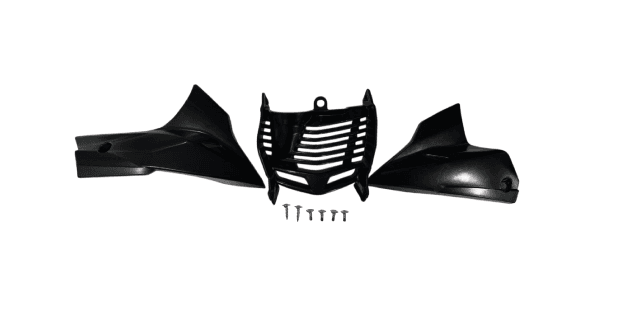 QUILLA COMPLETA TVS APACHE RTR 160 4V - 200 4V PINTADA NEGRA MATE